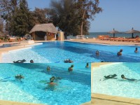 cours de plongée à Saly (Sénégal)