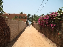 la plage de Saly Niakh Niakhal (Sénégal)