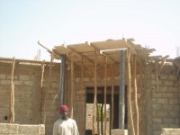 Construction de la villa Ker Tukki à Saly Niakh Niakhal : juin 2009