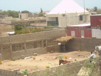 Construction de la villa Ker Tukki à Saly Niakh Niakhal : mai 2009