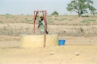 eau du puits au Sénégal