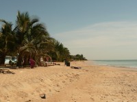 la plage de Saly Niakh Niakhal à côté de Ker Tukki (Sénégal)