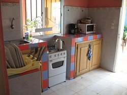la cuisine commune de la villa Ker Tukki (Sénégal)